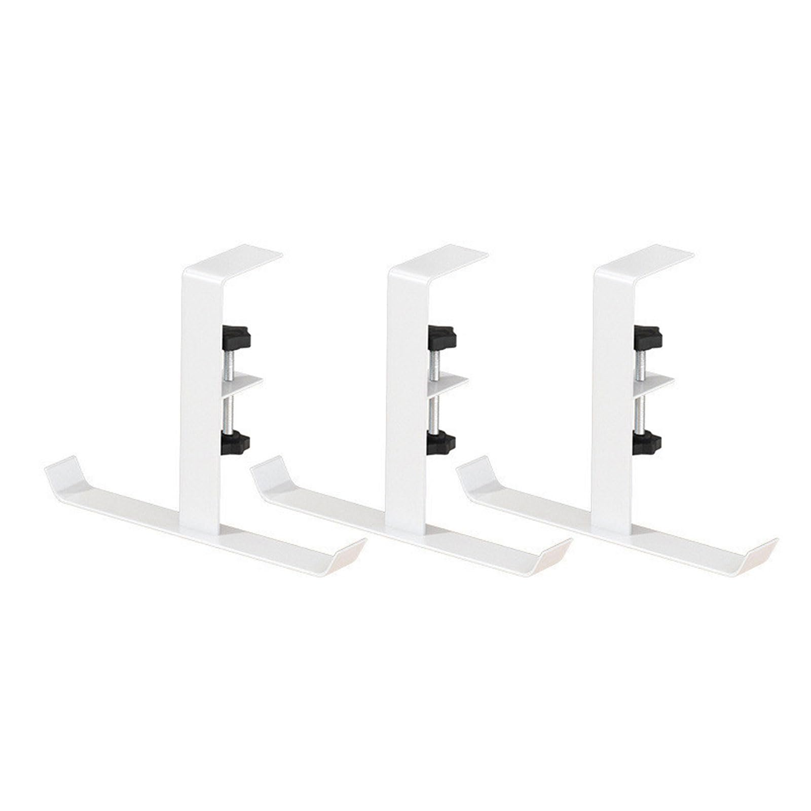 Mllepjdh Functional Under Desk Hook Practical Hanging Hook for Hanging Accessories Designed for Optimizing Desk Space Under
