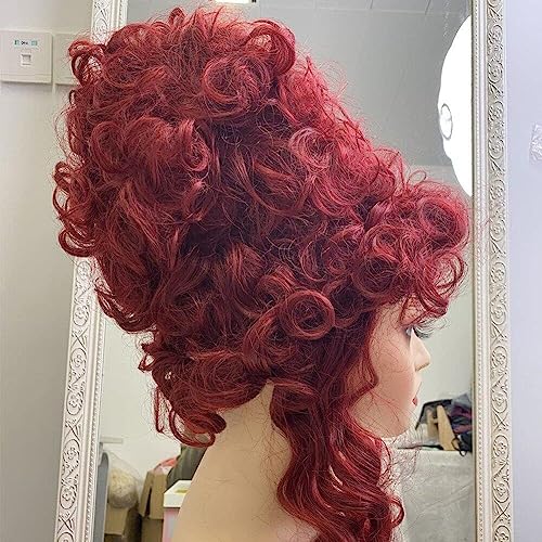 Perruque Romman Curly courte idéale pour cosplay et reconstitution - 8