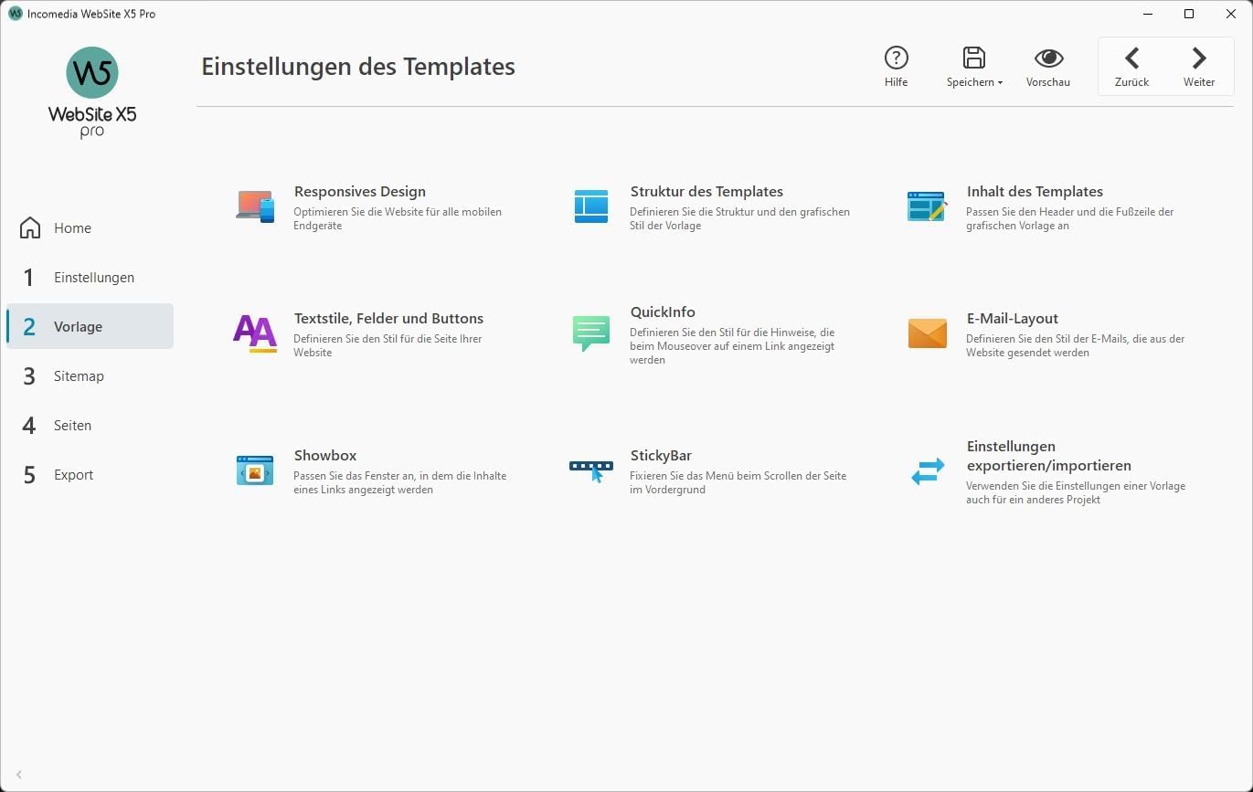 Website X5 Pro - Erstellen Sie WEBSITES UND ONLINESHOP in 5 Schritten - ohne Programmierkenntnisse ; 2 Geräte ; PC Aktivierungscode per Email