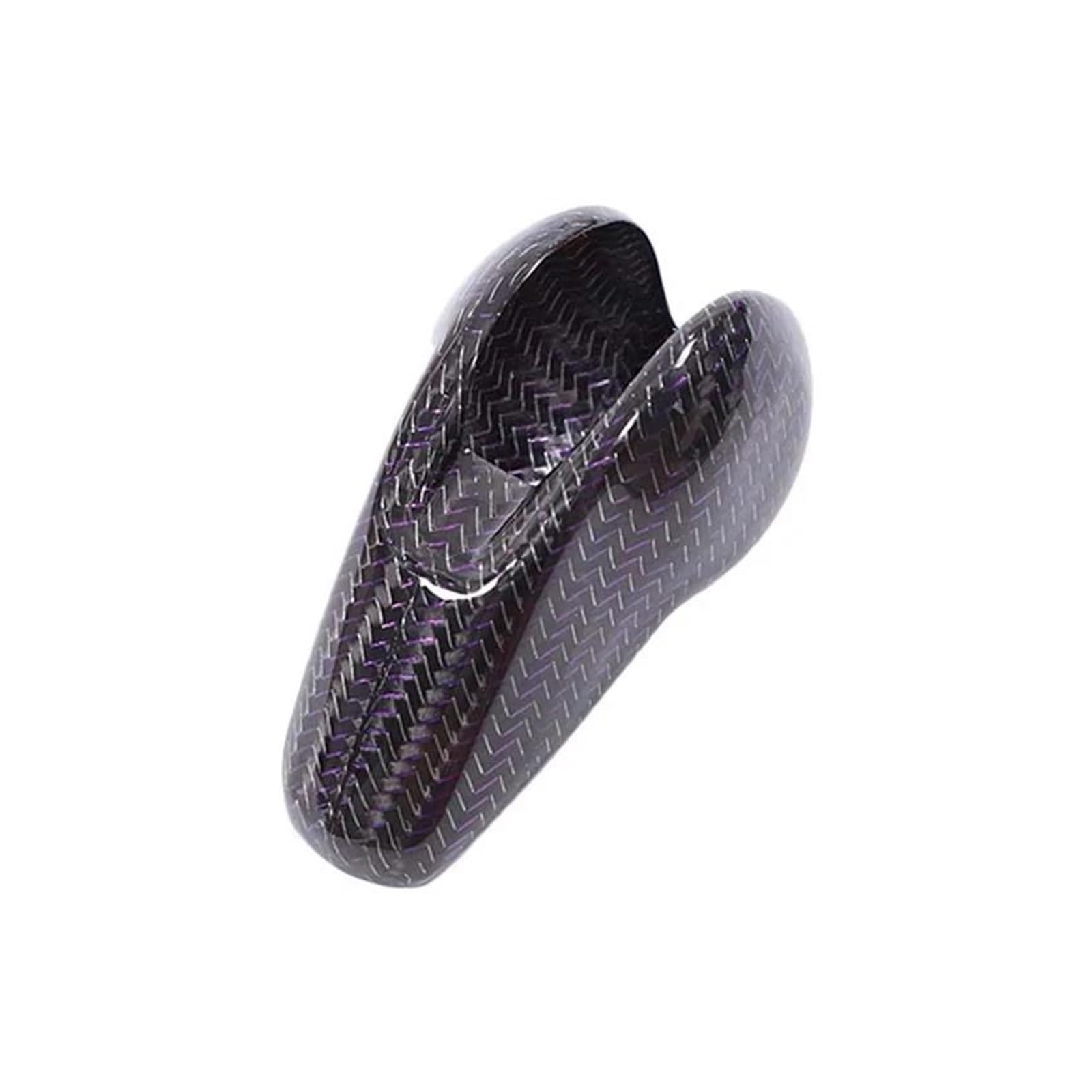 AHRPKAMERD Gear Shift Knob 1PCS for 718 911 for for Cayman for Boxster 2009-2021 Carbon Fiber Gear Shift Head Cover Trim Gear Stick Head(Jinshi Purple)