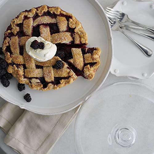 Juliska Berry & Thread Whitewash 14\" Cake Stand - Thumbnail 6