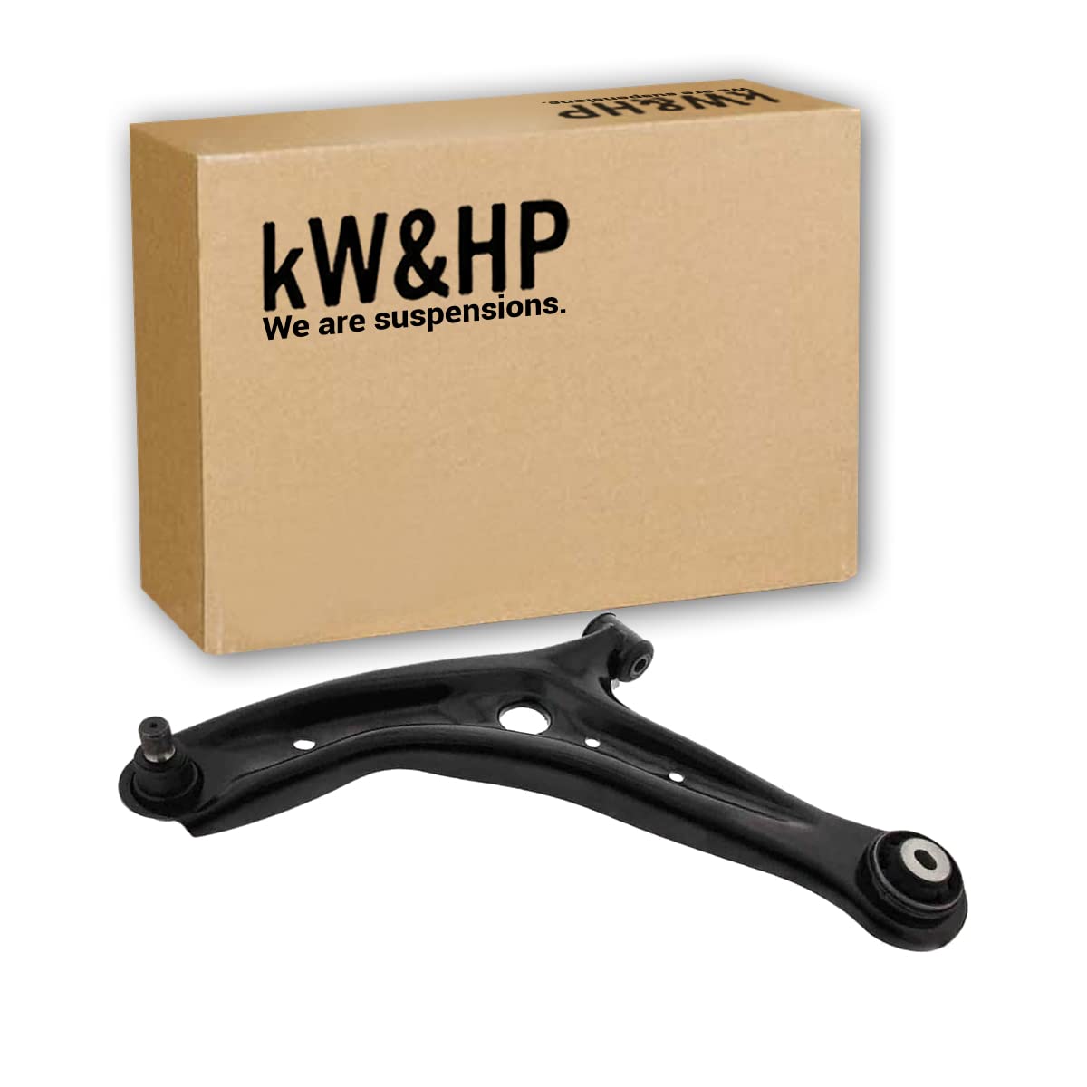 kW&HP KIT 4 PEZZI COPPIA BRACCETTI TRAPEZI OSCILLANTI ANTERIORI E BIELLETTE BARRA STABILIZZATRICE (BRA417KW)