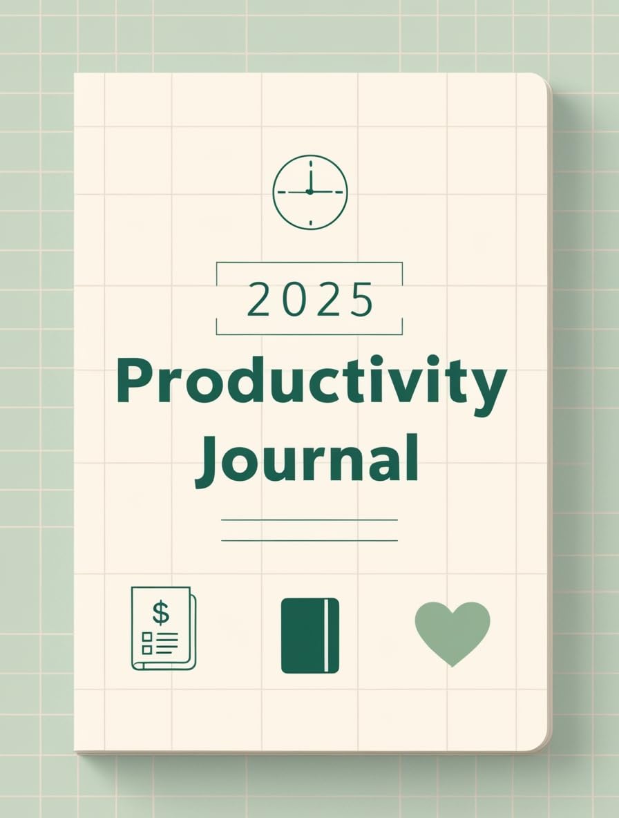 Another great deal on amazon: 2025 Productivity Journal: Goals, Finances, and Self-Care in One Place 2