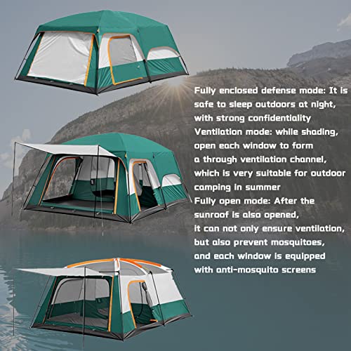 Carpa de túnel para camping GeRRiT 5-8 personas miniatura 4