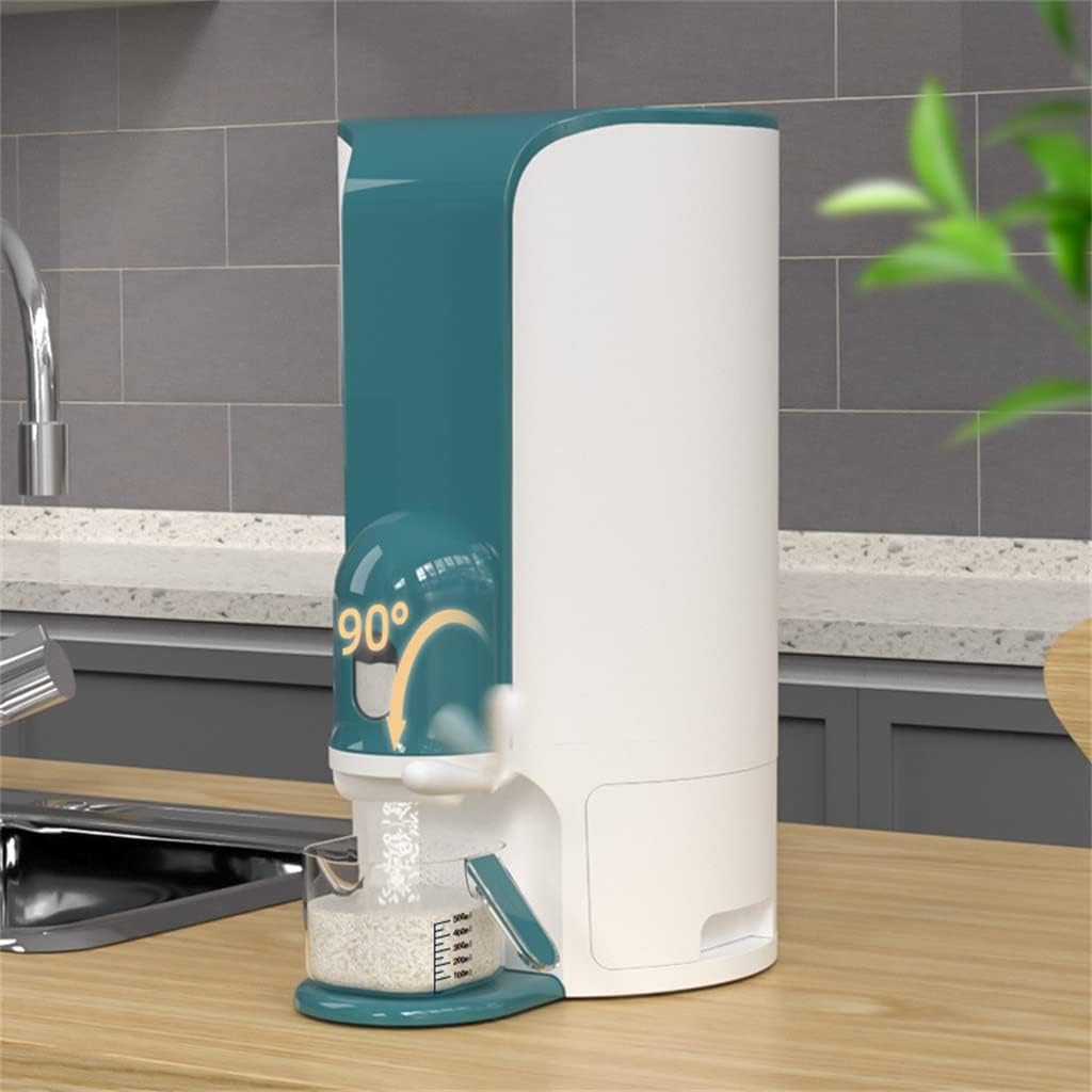 Automatic Rice Production Household Sealed Miscellaneous Grains Plastic Metering Storage Box