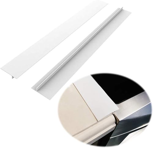 Miniatura 12 de Fundas de silicona para huecos para encimera de cocina, antideslizantes, no pegajosas, sellan derrames entre encimera, estufa, horno, lavadora,