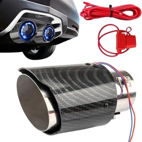 Personnalisation auto avec ce bec de silencieux style flamme universel