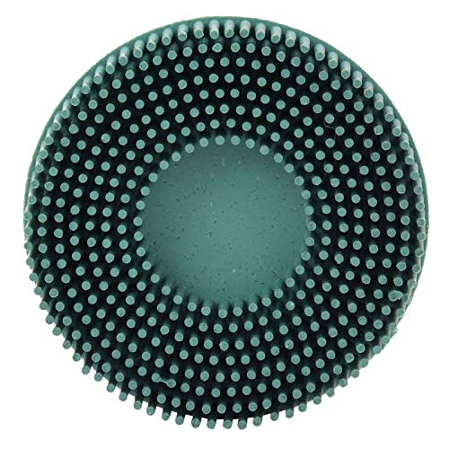 Image of Disc 3 Inch Disc Rubber Abrasive Brush Deburring Polishing Grinding Wheel, Discs (Green)