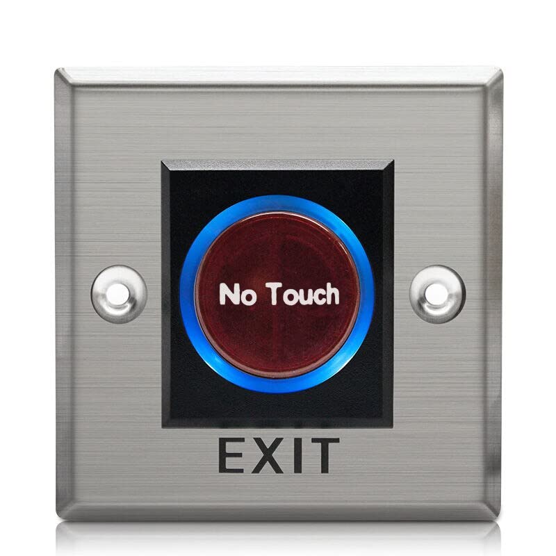 Interruptor humano inteligente Infrarrojo Inducción Interruptor automático Tipo 86 Interruptor sin contacto Control de acceso No Touch Door Abrelatas