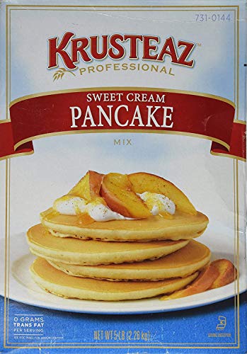 5 Pounds Krusteaz Sweet Cream Pancake Mix Just Add Water (PACK OF 2)