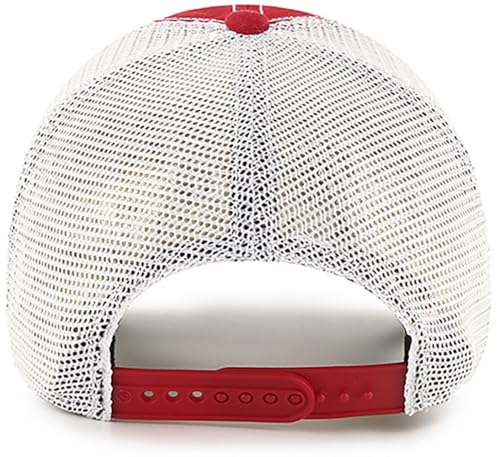 Gorra Trucker Roja Ajustable Talla Única miniatura 2