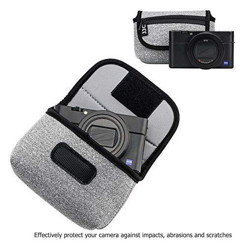 Jjc Compact Camera Case Travel Pouch Sleeve For Sony Zv1Ii Zv-1Ii Zv1F Zv-1F Zv1 Zv-1 Rx100 Vii Vi Va Canon G7X G5X G9X Sx740 Olympus Tg-6 Tg-5 Tg-4 Fujifilm Xp130 Xp140 Xp90 Ricoh Gr Iii Ii & More #TOP3