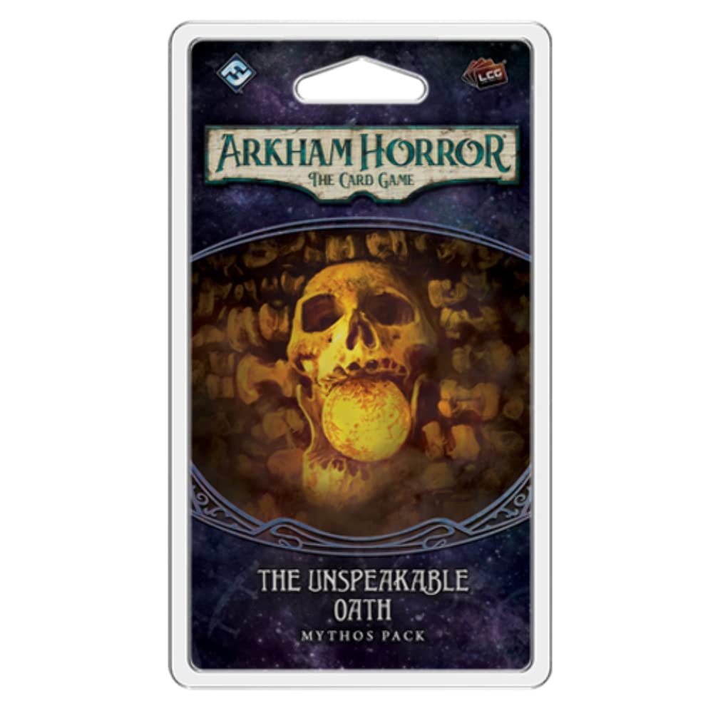 Fantasy Flight Games | Arkham Horror The Card Game: Mythos Pack - 2.2. The Unspeakable Oath | Card Game | Ages 14+ | 1 to 4 Players | 60 to 120 Minutes Playing Time