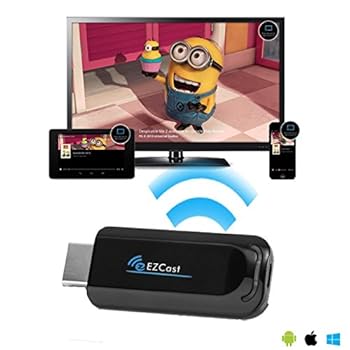 Wireless Phone Accessory Philips S396 Smartphone EZCast PLUS Mirror2TV Adapter for Miracast/DLNA/Airplay Mirroring & Streaming HDTV Dual Band Connections up to 450Mbps with 802.11ac! Book