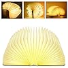 Lamp Book, Folding Mood Light, Novelty LED Night Light USB Large Capacity Eechargeable, Home & Office Decor Gift Ideas (Large)