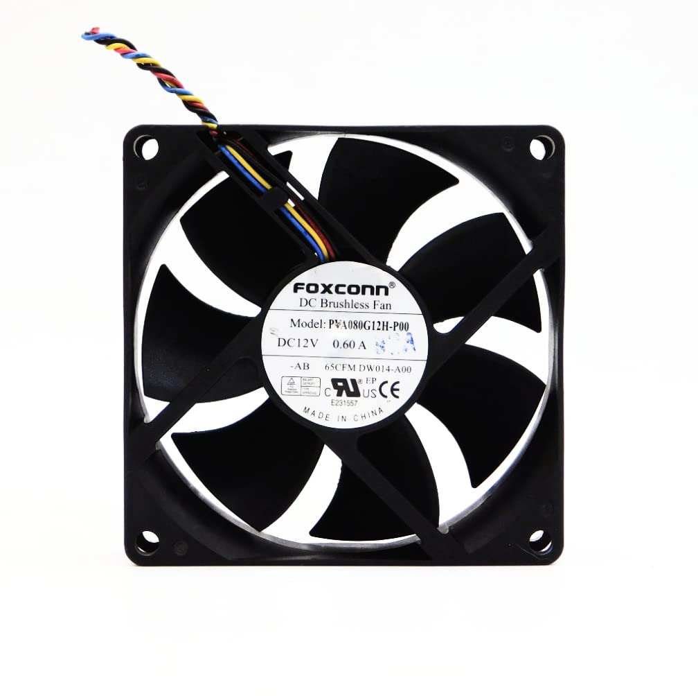 PGSA2Z® PVA080G12H-P00 Size 80X80X25mm DC12V 0.60A 3900RPM Brushless Air Cooling Fan (B0B58RXD7X) Amazon Price History, Amazon Price Tracker