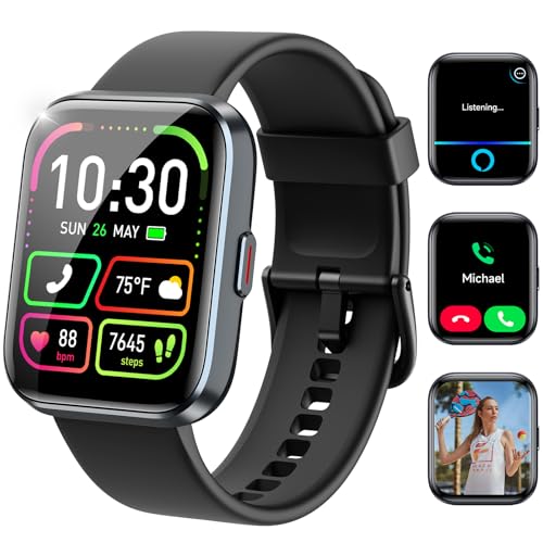 WMK Smart Watches for Men Women, Alexa Built-in,1.83' Display Smartwatch Compatible iPhone/Android...