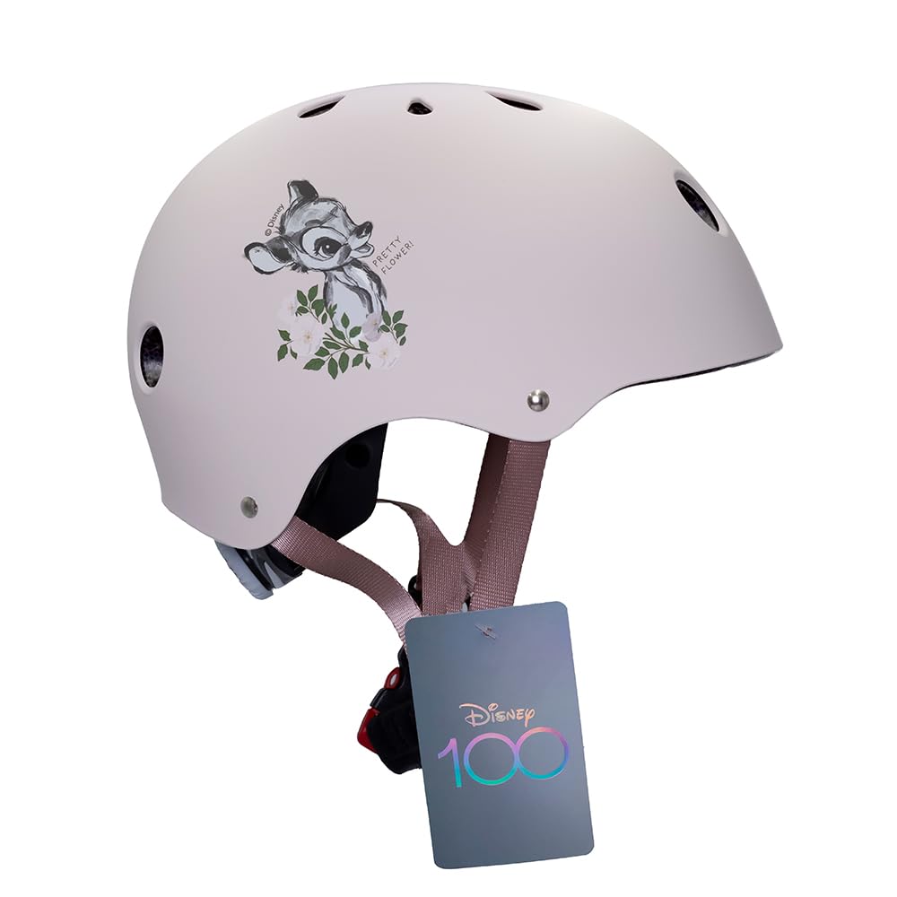 Disney Bambi Sports Casque édition limitée D100 Bébé Unisexe, Rose Clair, 52-56