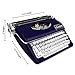 The Oliver Typewriter Company Timeless Manual Typewriter, Royal Blue