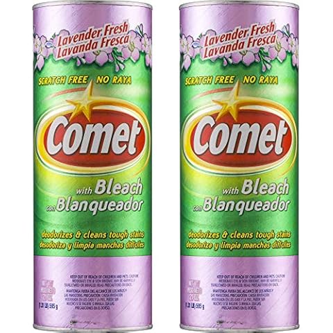 Comet, Lavender Fresh with Bleach 21 Ounce Cover