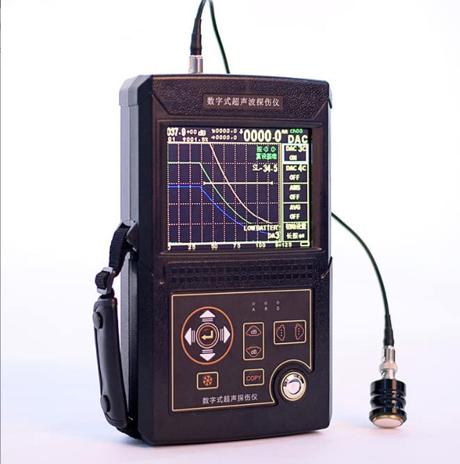Digital Ultrasonic Flaw Detector Automatic Calibration Probe Defect Detection Instrument Leeb500