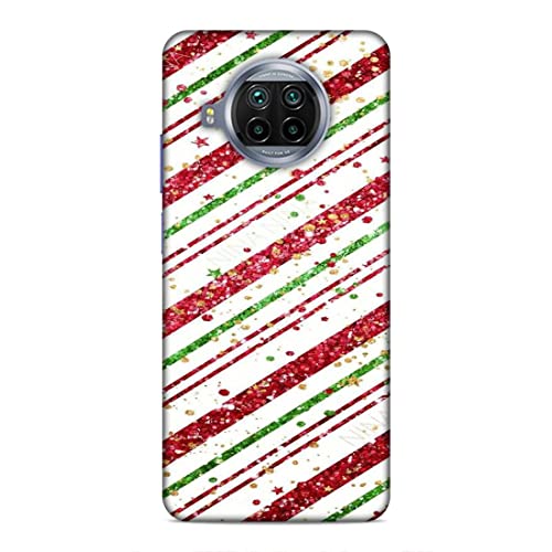 Image of Printed Mobile Back Hard Case Cover for Xiaomi Redmi 10i 5G / Xiaomi Redmi 10T Lite 5G | Glitter, Christmas, Stars, Shine A-2194