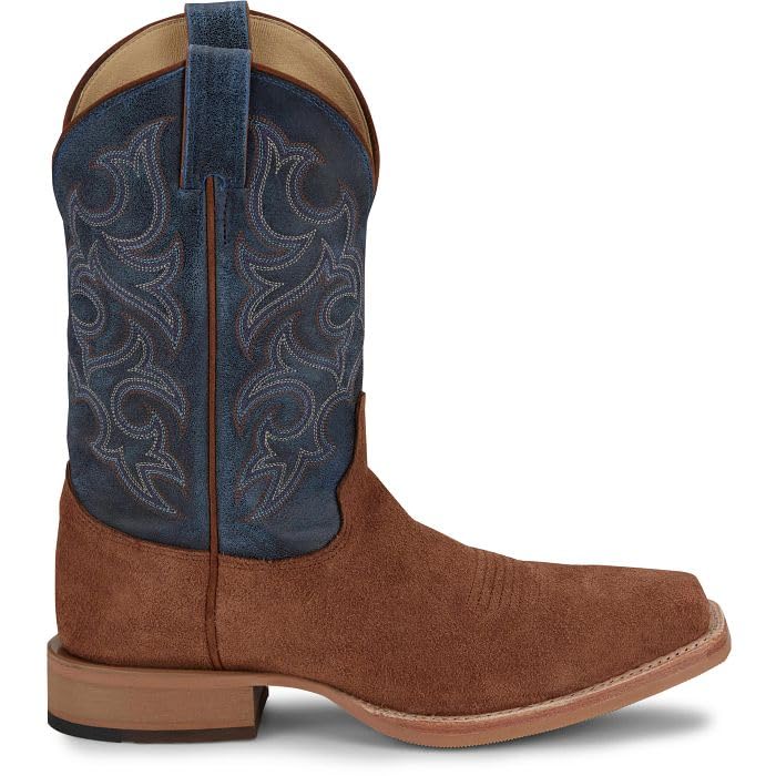 Justin Fergus 11" Roughout Men's Western Cowboy Boots, Durable Leather, Classic Style, Comfortable Fit4