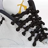 Xtenex - Cordones para zapatos unisex, Negro (Noir), 75 cm