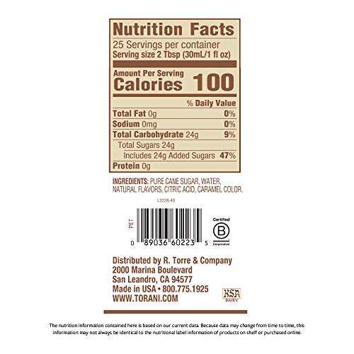 Image of Torani Puremade Syrup, Pumpkin Spice, 25.4 Ounces (Pack of 4)
