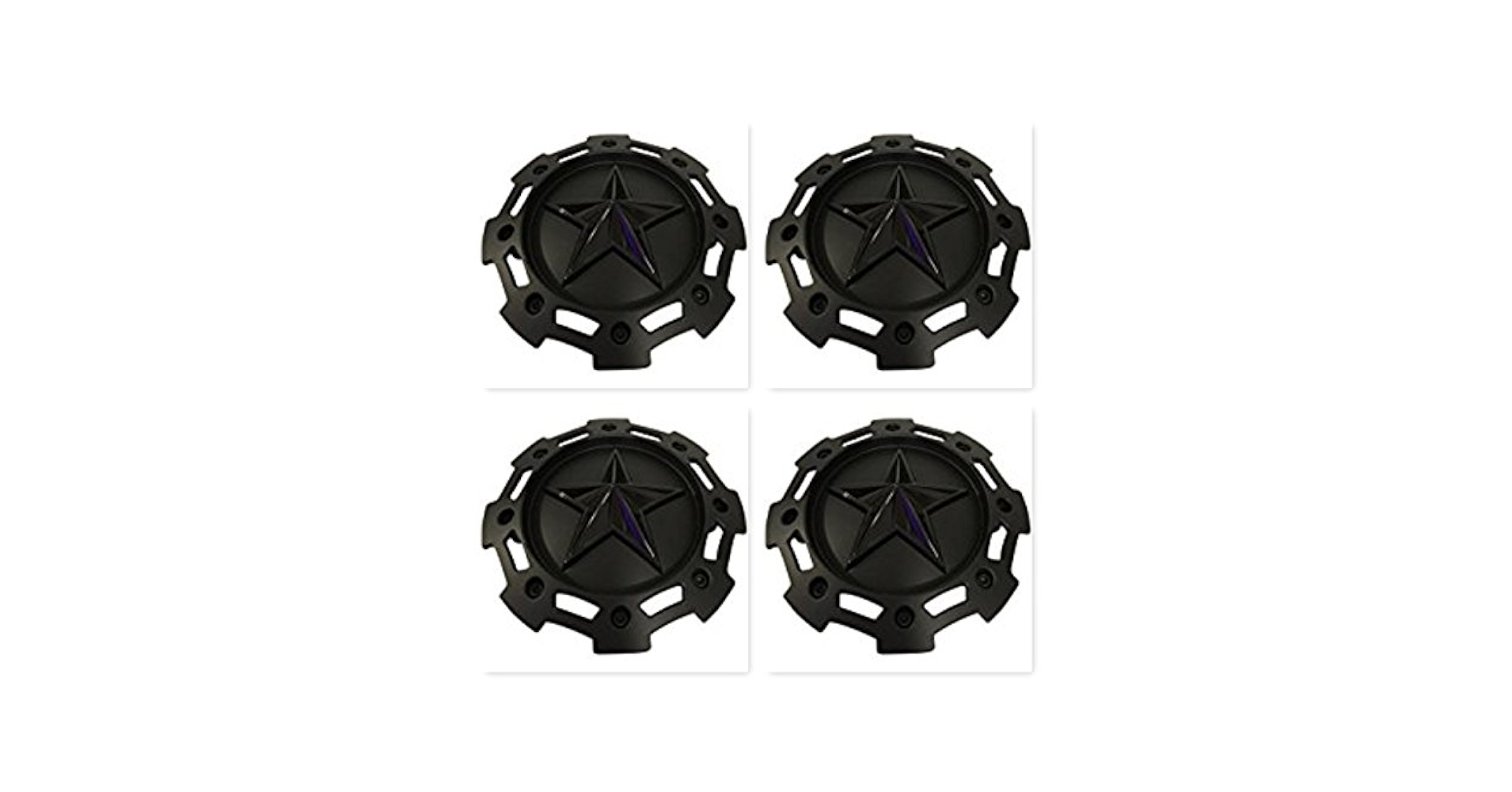 Amazon.com: 4 Pack KMC XD Series 811 Rockstar 2 Matte Black