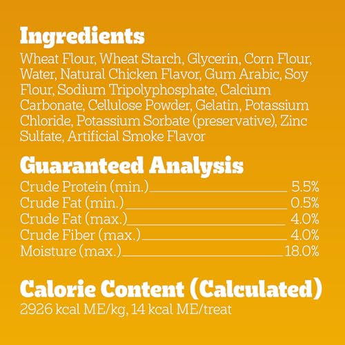 Image of Pedigree Dentastix Chewy Chunx Small Dental Dog Treats, Chicken, 13.5 oz