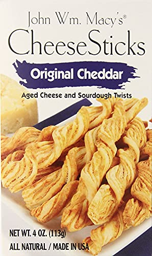 John Wm. Macy's All Natural Cheese Sticks & Crisps (Original Cheddar)