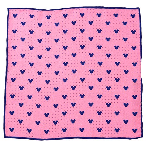 Mickey Mouse Dot Pink Pocket Square