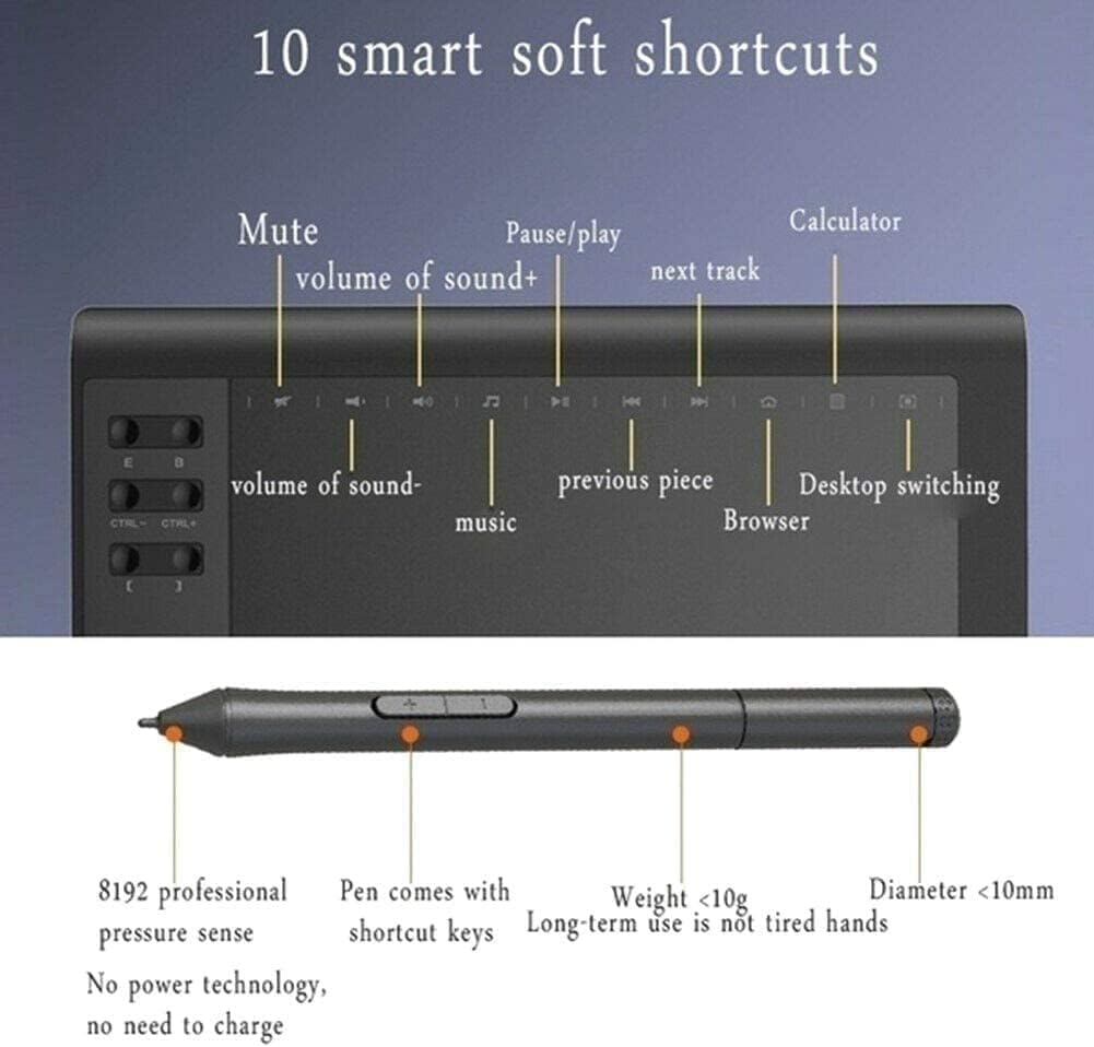 Tablet LCD do pisania, cyfrowy ewriter do rysowania graficznego, ręcznie malowany tablet z rysikiem, łączy się z telefonem komórkowym w celu łatwego rysowania