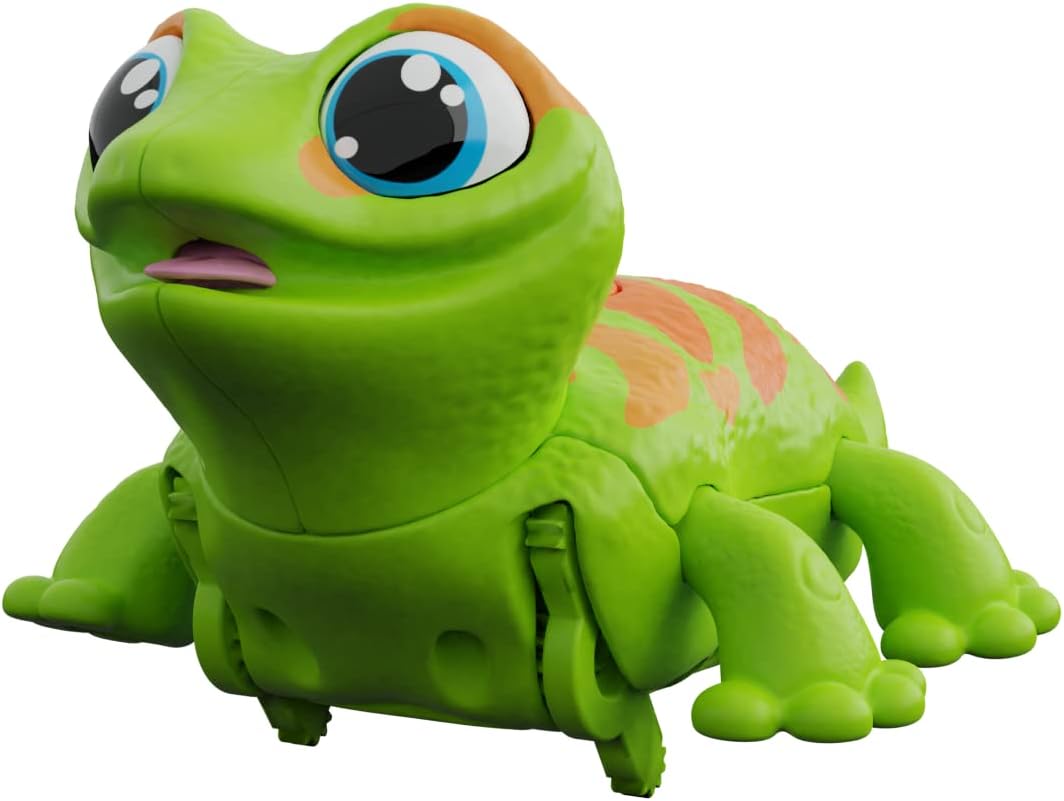 Animagic: Lets Go Gecko - Green, 9.449 x 3.071 x 9.449 inches - Image 3