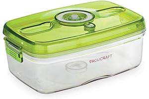 Vacucraft! Airtight Food Storage Containers with Strong Lids.