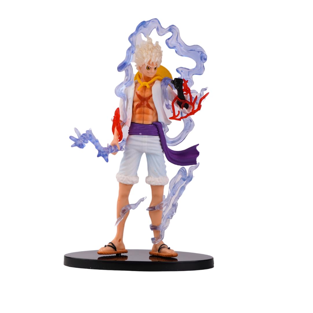 Offo Anime One Piece Luffy Gear 5 Sun God Action Figure | Lightweight Attractive Durable for Home Decors, Office Desk and Study Table (B0CS2YZZF7) Amazon Price History, Amazon Price Tracker