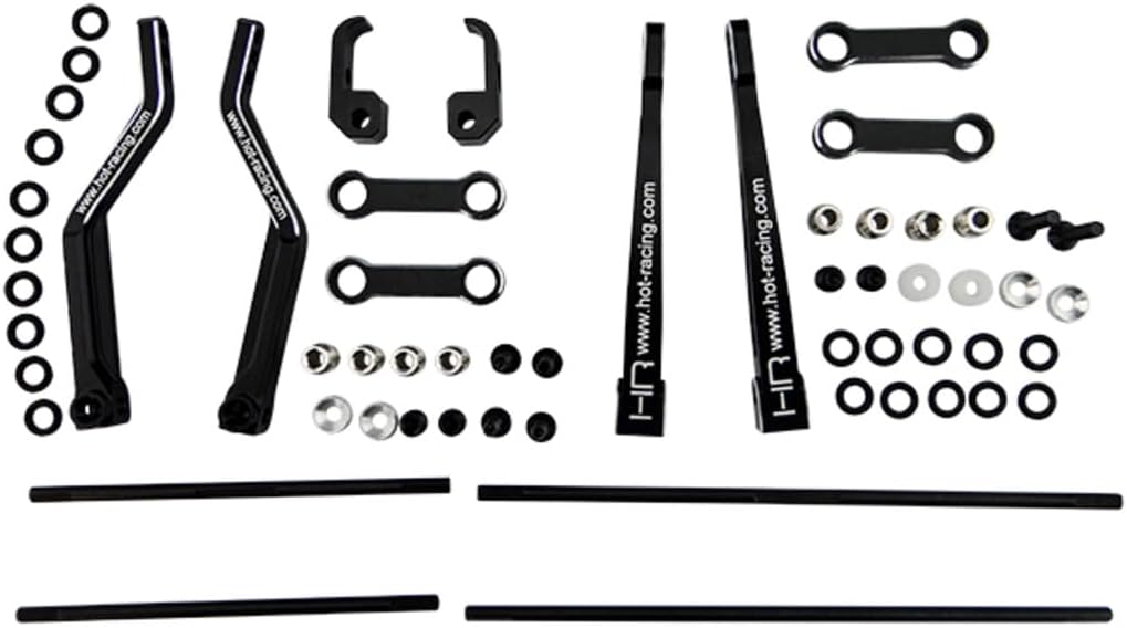 Hot Racing RRT331X01 Front & Rear Torsion Sway Bar Set Axial Bomber