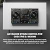 Controlador DJ profesional de 4 canales PIONEER DJ DDJ-FLX10 - Negro, paquete con soporte para laptop, audífonos y paño de pulido Austin Bazaar 8