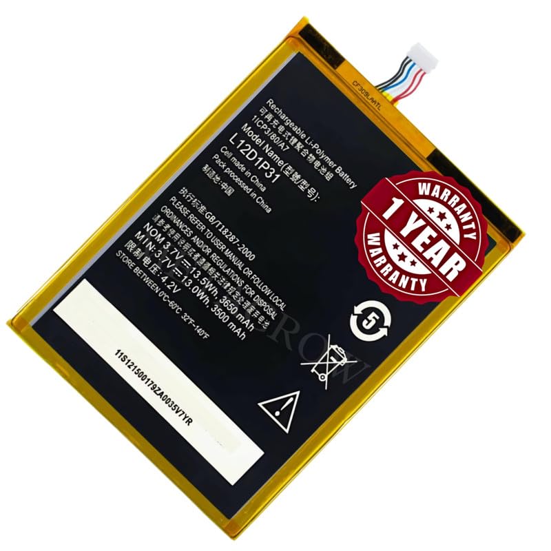 Image of Original L12D1P31 /L12T1P33 Battery Compatible for Lenovo Tab A7-30 (A3300, A3300-HV) - (3500mAh) - 1 Year Warranty MC10