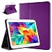 Produktbild doupi Deluxe Schutzhülle für Samsung Galaxy Tab A (9,7 Zoll), Smart Case Sleep/Wake Funktion 360 Grad drehbar Schutz Hülle Ständer Cover Tasche, lila