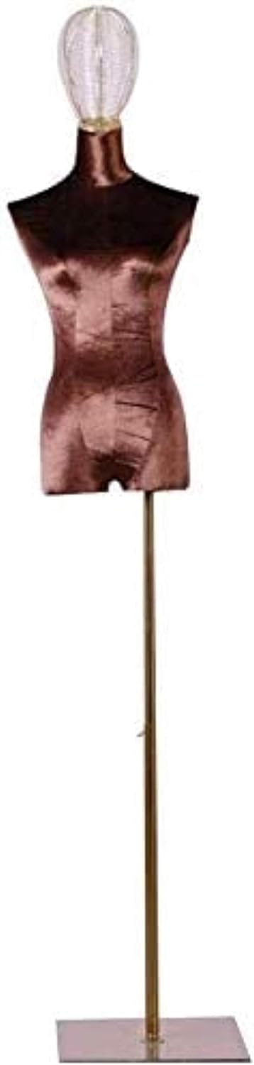 Mannequin Display Stand Tailors Dummy Dress Form Busts with Metal Base for Clothing Dress Jewelry Display