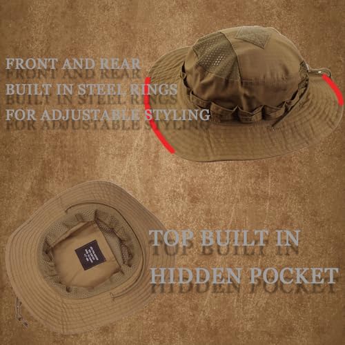 Sombrero tipo bucket transpirable para hombres y mujeres miniatura 2