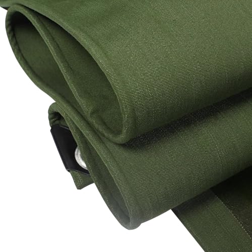Lona resistente impermeable verde y flexible que soporta heladas intensas 2