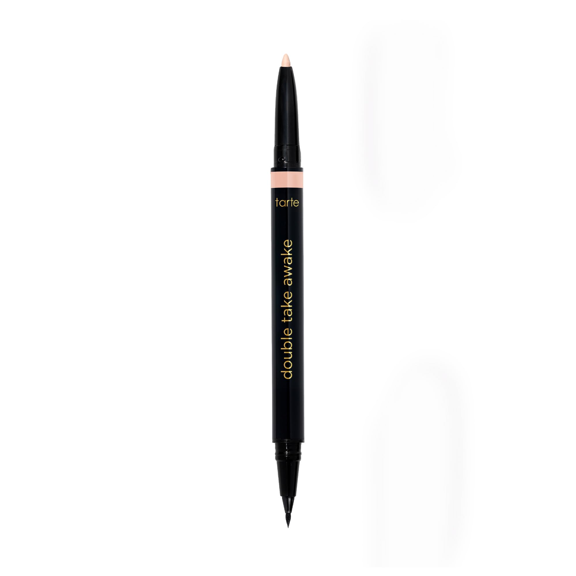 tarte double take awake micro liquid liner 2-in-1 Amazonian Clay-Infused Eyeliner Pen for Bold Wide-Awake looking Eyes Longwear
