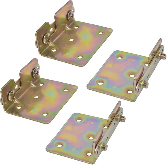 Antfly Bed Rail Brackets, Bed Rail Fittings, Heavy Duty Non