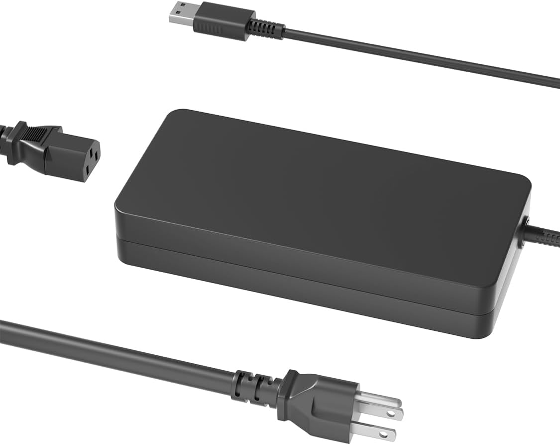 330W Charger Compatible with Msi Raider 18 A18 GE67HX GE68 GE77 GE78 HX GE76 GE66 Vector 17 16 A16 GP78HX GP68 GP76 GP66 HX Titan GT77 CreatorPro X17 HX Stealth A18 A16 18 17 16 GP76 Laptop