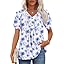 Puff Sleeve/Pale Blue Gerbera