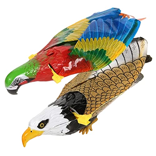 UPKOCH Juguetes Eléctricos De Pájaro Que Vuela para Niños, 2 Piezas, Plástico Duradero, Música y Efectos De Luz, Juguetes Portátiles para Diversión y Exploración Infantil Interiores y Exteriores UPKOCH Juguetes Eléctricos De Pájaro Que Vuela para Niños, 2 Piezas, Plástico Duradero, Música y Efectos De Luz, Juguetes Portátiles para Diversión y Exploración Infantil Interiores y Exteriores