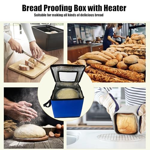 Caja plegable con control de temperatura precisa para fermentar masa madre 8